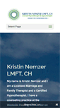 Mobile Screenshot of kristinnemzer.com